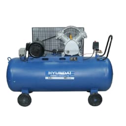 Compresor Hyundai Trifásico 5,5hp 300l 115psi Correa — miniatura 1